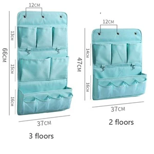 Wall Hanging Storage Bag Fabric Multilayer Kitchen Living Room Organizer Storage Bag Home Cosmetics Toys