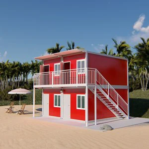 China Manufacturer Quick Build Container House With Steel Sandwich Panels Breathable Design Carport Use Warehouse Export Global