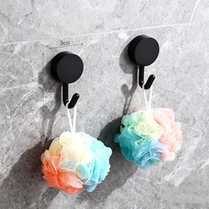 Cute Creative Plastic Adhesive Hooks for Decoration Eco-friendly No-Drill Wall Stickers Small Hooks Wall Hanging Single Pack