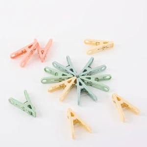 Modern Minimalist Plastic Clothespins Non-slip Multi-purpose Hat Garment Clips Windproof Sock