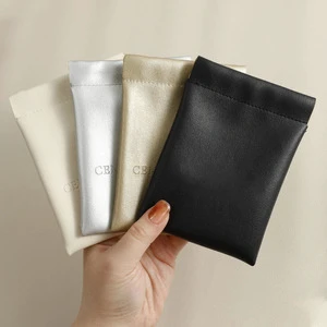 (PU) Material Elastic Band Auto-Closing Cable & Accessory Storage Pouch a Durable and Stylish Organizer