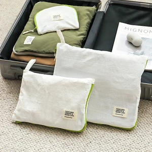 Portable Nylon Waterproof Versatile Travel Storage Bag Custom Logo Model 8543 Cosmetic Clothing Luggage Organizer