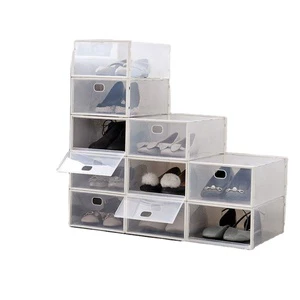 Drawer - Type Clear Shoe Boxes, Large - Capacity, Space - Saving,Ventilated, Store Seasonal Shoes Easily