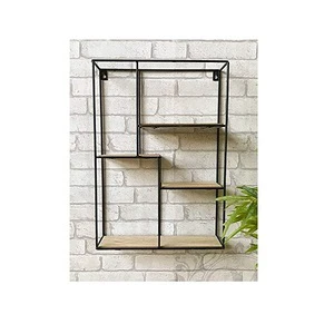 Highest Quality Custom Wrought Iron Wall Racks for Storage Attractive Pure Iron Design