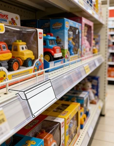 Glass Shelf Price Tag Bulk Pack 500pcs Dust ProofCover ToyStore Display