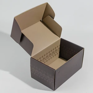 Corrugated Recyclable Logo Shoes Box Paper Corrugated Shipping Box Custom Logo Postal Mailer Shipping Boxes For Small Business