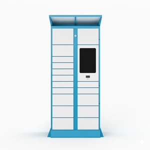 Smart Parcel Locker Electronic Lock Durable Rust Resistant Convenient Self Pickup Secure Storage for Residential Commercial Use