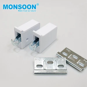 Kitchen Cabinet Wall Hangers Plastic + Steel White/Grey Easy Lift Support for Kitchen Storage