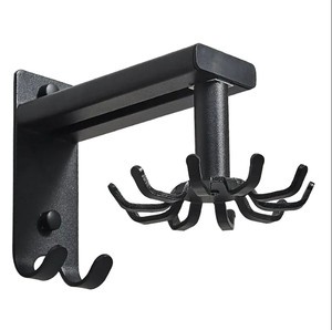 Kitchen Rotating Hook Multifunctional Wall Mounted Storage Rack Spoon Shovel Non Perforated Hanging Rack Creative Home Goods