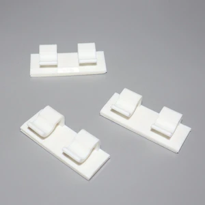 Wire Storage Clips Cable Line Wire Cable Organizer Clip Cable Wire Management Plastic Fastener and Clips