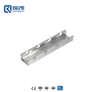 QIONGKAI Basket Tray Wire Mesh Grid Cable Tray Accessory and Fittings - Cross Bracket & Ground Type Cross Bracket