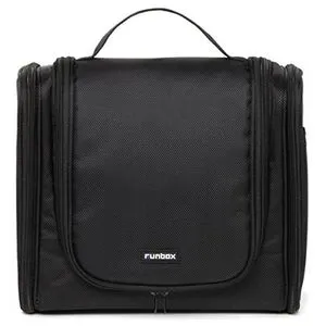 Simple Custom Waterproof Detachable Comfort Mesh Breathable Outdoor Travel Storage Polyester Cosmetic Cosmetic Toilet Bags