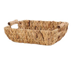 Wholesale Recycled Water Hyacinth Handmade Woven Basket
