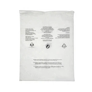 Stable Supply Save Space Protect Dust Mold Heavy Duty T-Shirts Apparel PE 100pcs Moisture Proof Reclosable Slider Zipper Bags