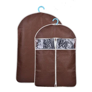 Promotional Hot Selling Suit Cover Non Woven Clothes Protector Dustproof Garment Bags Custom logo for Clothes