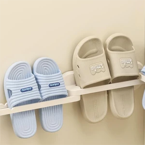 Convenient Wall-Mounted Shoe Rack Retractable Plastic Storage Solution for Tools