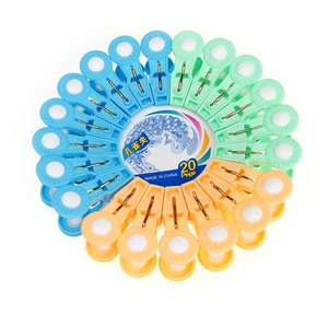 20pcs/bag Plastic Clothespins, Clothes Pegs