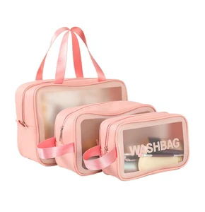 Factory Hot Sale Cosmetic Bag Waterproof Portable Women's Travel Large Capacity Portable Wash Bag Cosmetic Storage Bag