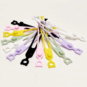Silicone Cable Tie and Storage Organizer Household Finishing Lanyard Winder Wire Harness for Data Cable Squeeze Toys