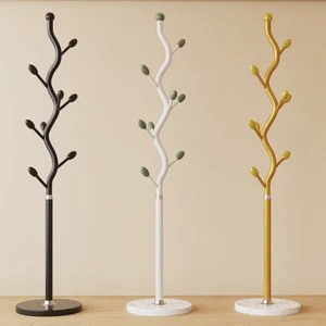 Coat Stand Metal Hall Tree Household Modern Cloths Standing Floor Coat Rack Stand