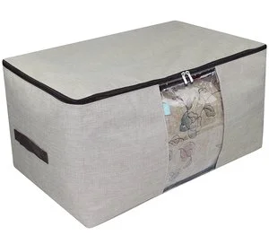 HOT SALE Factory Price Breathable Oxford Soft Storage Bag with Handles and Zippers for Clothing Closet Systems & Organizers