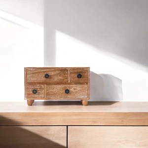 Kano Chest-4 Sleek Japandi Style Multifunction Sturdy Storage Drawers for Any Room