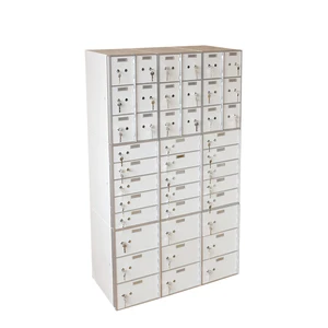 Luxury Cold Rolled Steel Electronic Lock Safe Deposit Box Numbered Lock for Home Safety ISO9001 Certified Home Hotel Office Bank