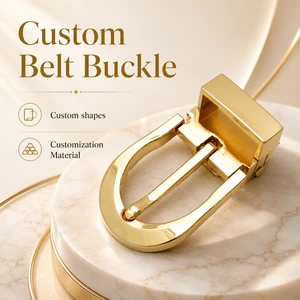 Casual Fashion Exquisite Belt Buckles Zinc Alloy Mini Tail Clip For Clothing & Luggage Accessories Belt Buckles For 15-20mm