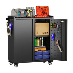 Heavy Duty Garage Storage Cabinet Steel Garage Storage Cabinet Garage Cabinet Organizers Grade Build Adjustable Shelves