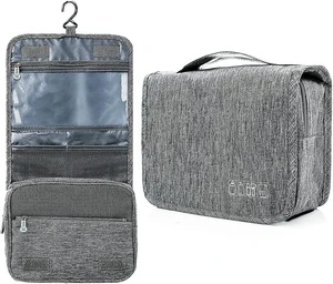 High Quality Large Capacity Waterproof Hanging Toiletry Bag Travel Cosmetic Bag Bathroom Storage Bag for Men and Women