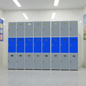 Security Design Factory Best Price Rust Resistant Knock-Down Assembly Waterproof JMDS-103 375 Series ABS PVC Plastic Locker