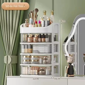 Lightweight Cosmetic and Skin Care Product Storage Box Transparent Desktop Storage Box
