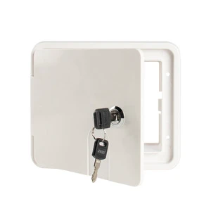 Square Wire Hatch Cable Hole Wire Storage Box for Caravan and Yacht