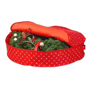 Best Christmas Ornament Organizer Set Fabric Storage Boxes for Holiday Decorations Wardrobe Use