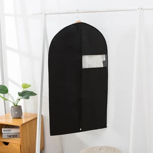 Environmental Hanging Full Closed Dustproof Storage Bag Clothes Cover for Suit Jacket Clothing Organization Wardrobe Protection