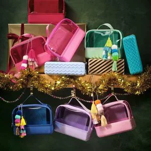 Portable Clear Waterproof Organizer Pouch EVA Tote Bag Accessories Cosmetic Travel Storage Toiletry Makeup Case