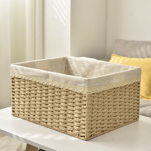 Hot Sale Woven Kitchen Rattan Storage Baskets Wicker Basket
