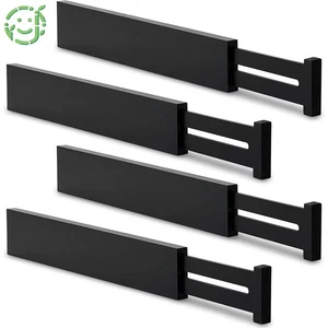 JQ Bamboo Kitchen Drawer Dividers For Kitchen Dresser Bedroom Drawer