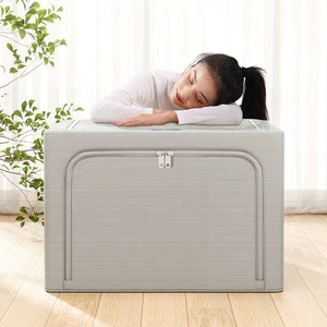 Large Capacity Clothes Storage Box Organizer Storage Box Launched Foldable Clothes Storage Boxs