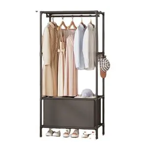 Customizable Colors Boutique Coat Cap Storage Rack for Store with Coat Rack Display Stand