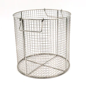 Custom Size & Shape Available Wire Mesh Basket Rust & Corrosion Resistant for Seaside Use