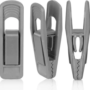 XIQI Clothes Multi-Material Pins Laundry Wardrobe Bags Travel Windproof Clips Clothespins Underwear Plastic Hanger Clips