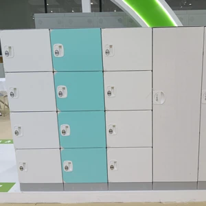 Indoor Waterproof ABS Plastic Locker Cabinet Gym Clothes Wardrobe Furniture for School Premium Lockers