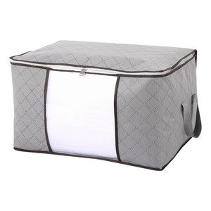 Wholesale Large-Capacity Thick Non-Woven Quilt Storage Bags Low Price Reusable Clothing Organizer for Wardrobe Space