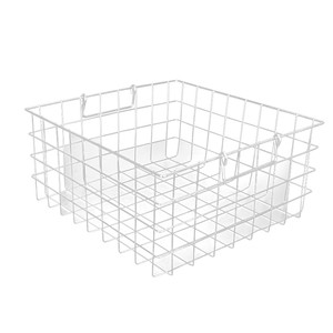 LILADE Hot Sale Sustainable Stainless Steel Welded Wire Basket with Electrolytic Polishing Silver Color Cooking Food Storage