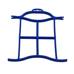 Wall Mounted Plastic Spool Holder Multicolor Hanging Wire Storage Rack for Craft Thread Cable Organizer
