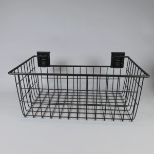 51.5x31.5x20.5CM Metal Wire Basket Wall Mounted Modern Storage Rack for Garage