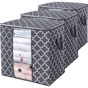 Hot Sale Cloth Storage Bag Storage Containers Convenient Foldable Fabric Clothing Storage Bag for Bedding