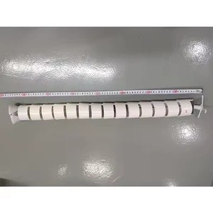 Adjustable Height Aluminum & Plastic Desk Vertical Tube Wire Organizer Cable Management Spine Tray-Premium Wiring Accessories