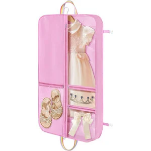 Factory Direct In-Stock Multi-Color Kids Clothing Dust Cover - Girls' Dance Dress Storage Bag, Travel Garment Protector Pouch